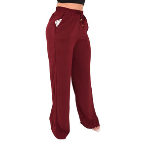 Calça Pantalona Feminina Cintura Alta Super Tendência Envio Imediato